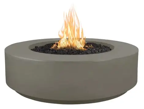 THE OUTDOOR PLUS 42 Inch Florence Low Profile Concrete Fire Pit - fig1