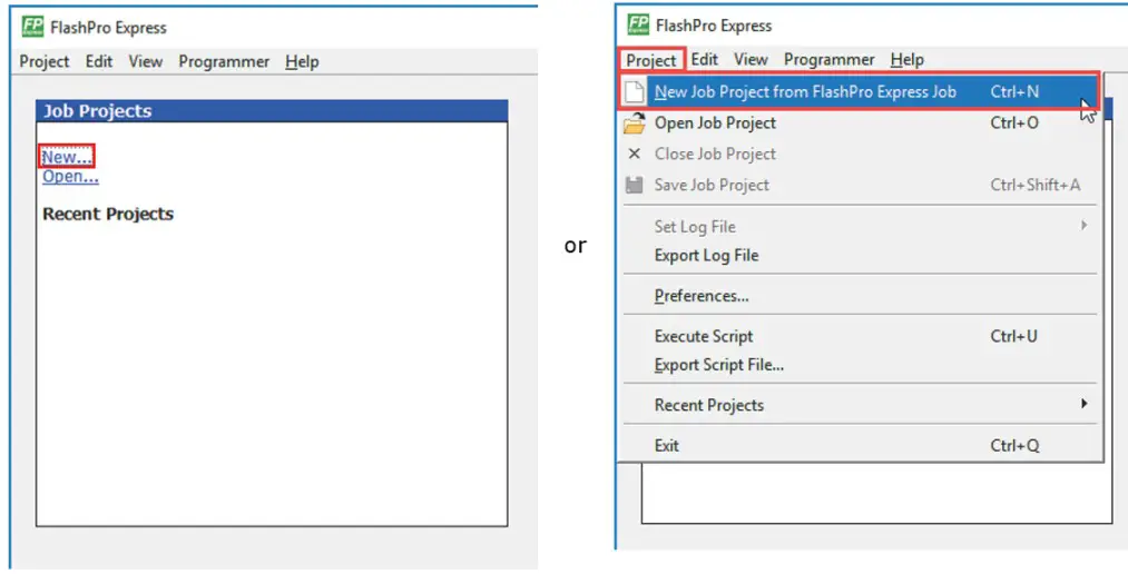 FlashPro Express Job Project