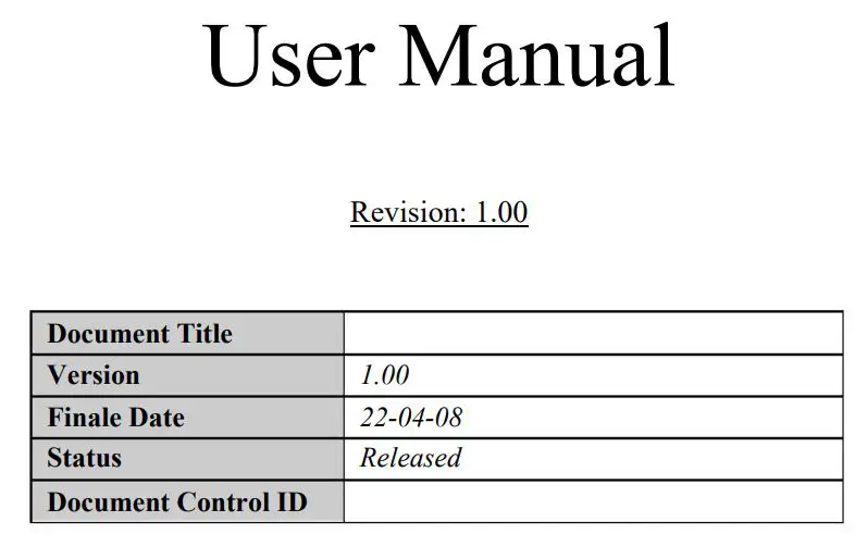 Micron PT102A Rescue Device with Voice Function User Manual