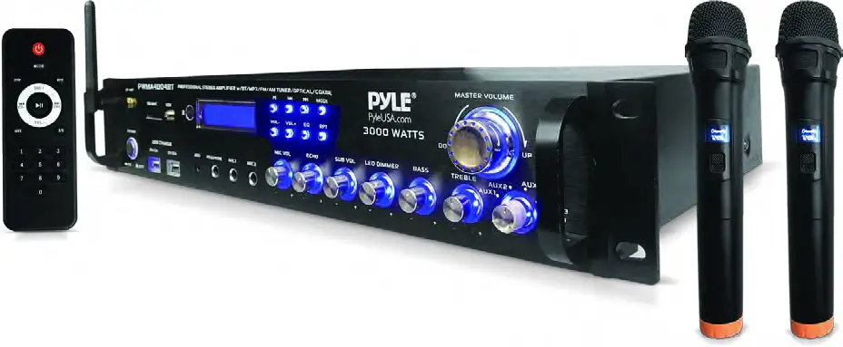 PYLE Wireless BT Hybrid Amplifier Receive - Cover