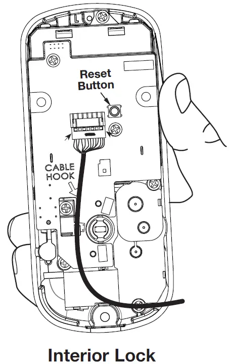 Yale Assure Lock Keypad Deadbolt YRD216 Resetting Lock