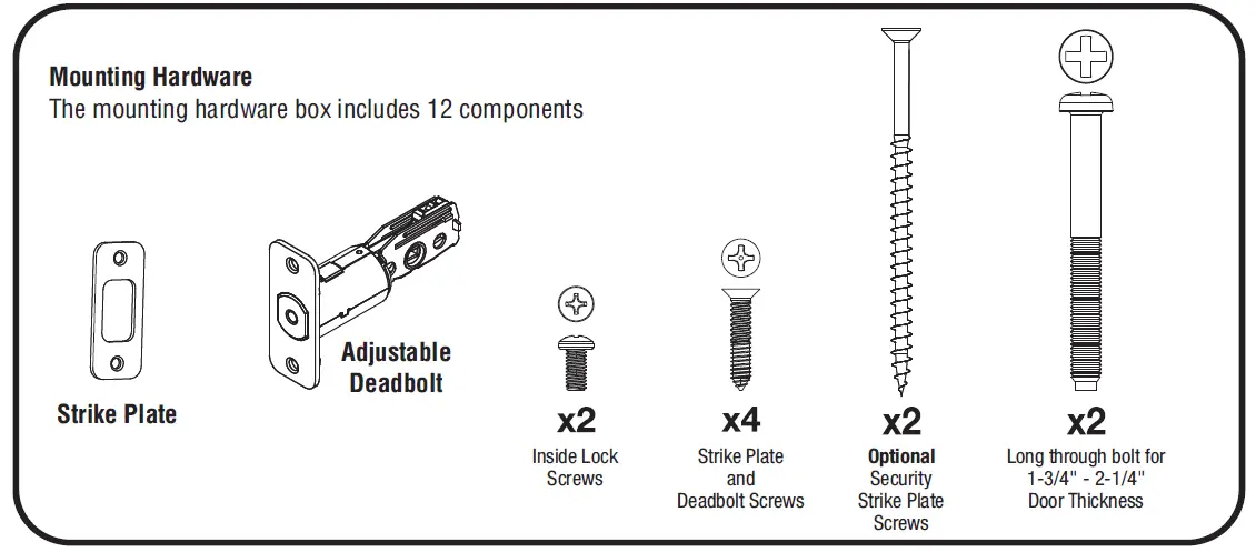 Yale Assure Lock Keypad Deadbolt YRD216 in the box 1