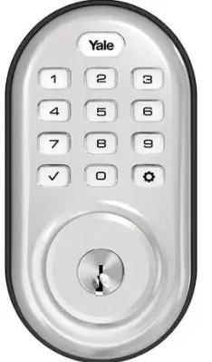 Yale Assure Lock Keypad Deadbolt YRD216