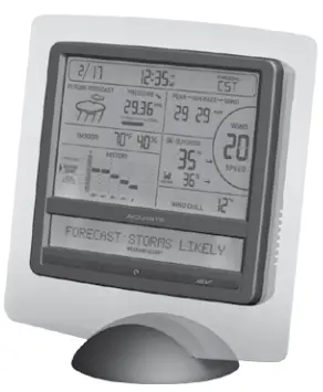 ACURITE 615RX Display for 3-in-1 Weather Sensor - Display for 3-in-1 Weather Sensor