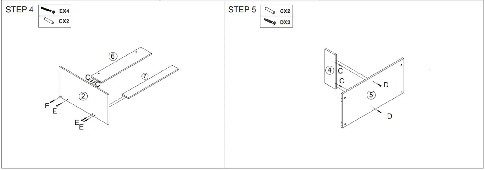 Kmart 42942474 Desk 1 Drawer White-STEP 2