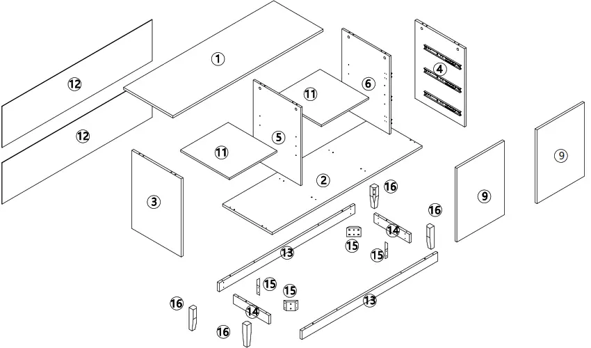 Kmart Stewart Buffe - Hardware list - fig 1