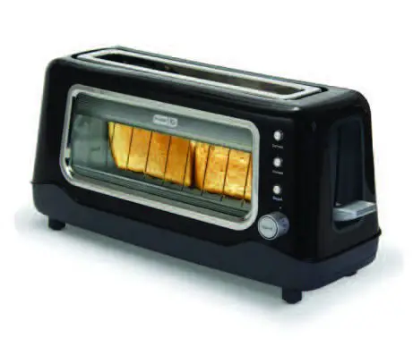 DASH CLEAR VIEW TOASTER DVTS501 -- DVTS501