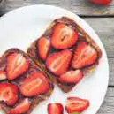 DASH CLEAR VIEW TOASTER DVTS501 -STRAWBERRY NUTELLA