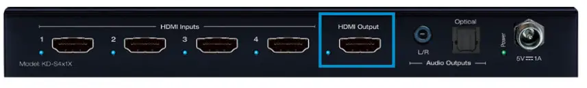 Key digital KD-S2x1X HDMI Switcher-HDMI Output