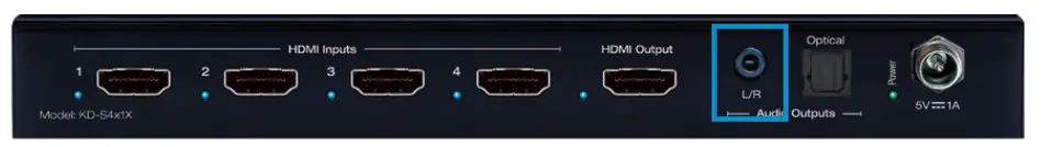 Key digital KD-S2x1X HDMI Switcher-Supported standard 4K