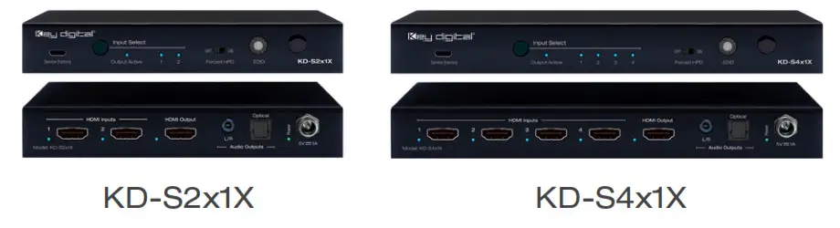 Key digital KD-S2x1X HDMI Switcher