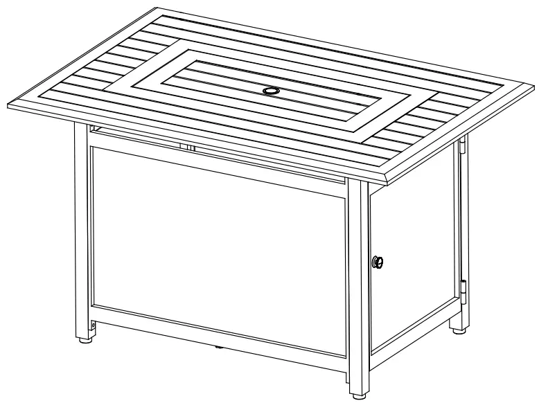Paramount Outdoor Fire Pit FPT1879 --