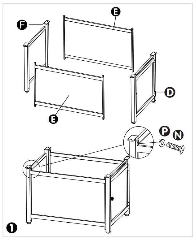 Paramount Outdoor Fire Pit FPT1879 -- 1