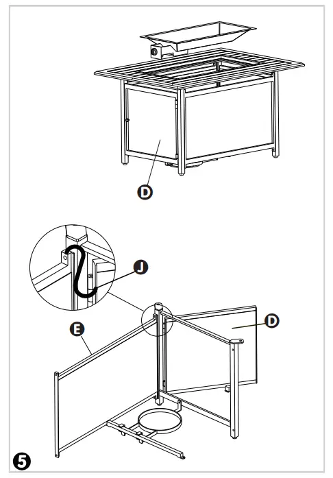Paramount Outdoor Fire Pit FPT1879 -- 5