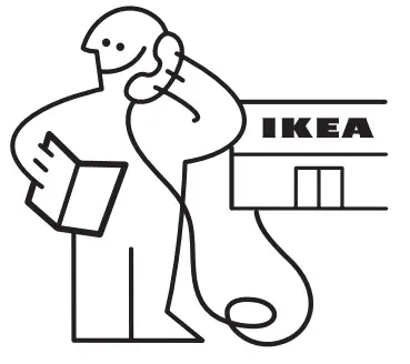 IKEA TILLREDA How to reach us if you need our service