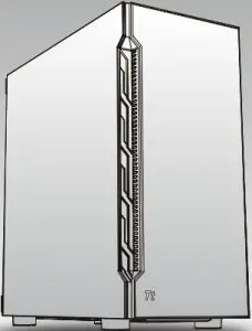 thermaltake H200 TG RGB Mid Tower Case - fig