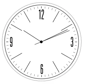hama 00186444 Elegante Wall Clock -