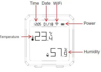 Diivoo WSD400B Wi-Fi Temperature-introduction