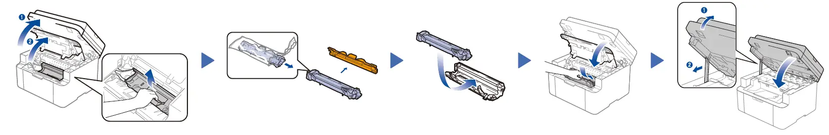 Remove the packing materials