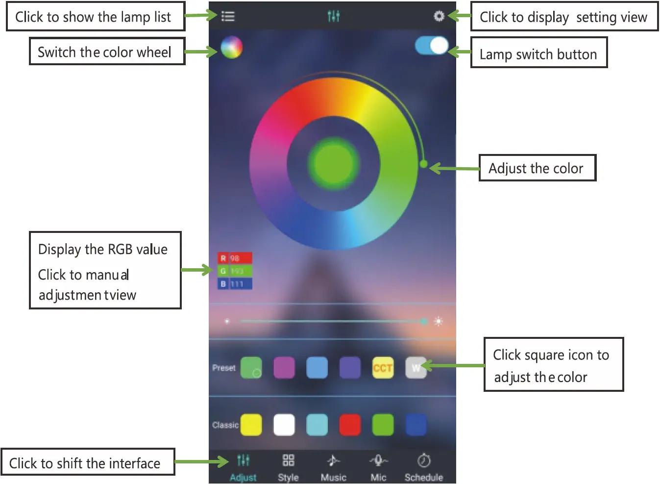 Controlling with Phone 01