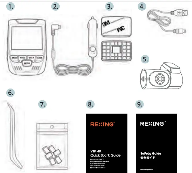 ReXING V1P-4K Dash Camera-2