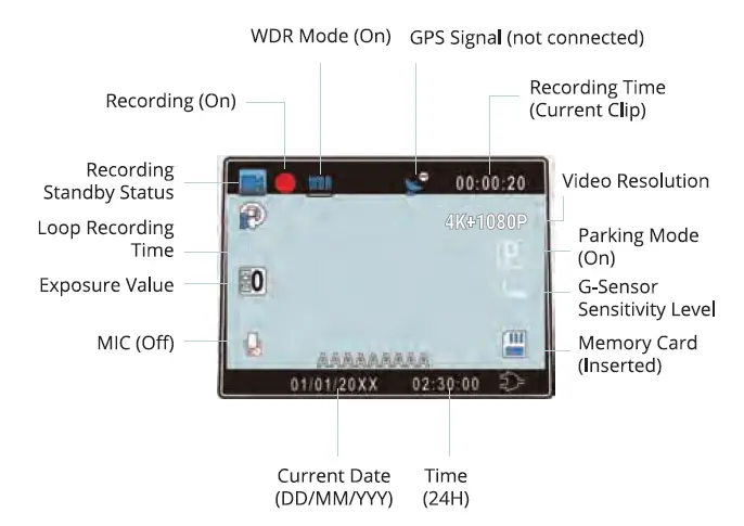 ReXING V1P-4K Dash Camera-5