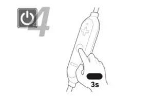 JVC HA EC20BT In Ear Wireless Headphones 2