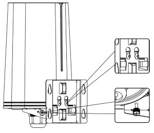 LINOVISION IOT-CPE5G Industrial Outdoor 5G 4G CPE Router - Mounting