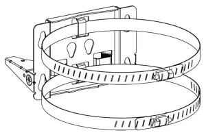 LINOVISION IOT-CPE5G Industrial Outdoor 5G 4G CPE Router - clockwise