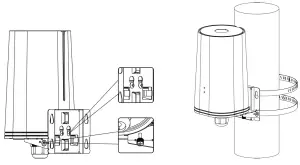LINOVISION IOT-CPE5G Industrial Outdoor 5G 4G CPE Router - device