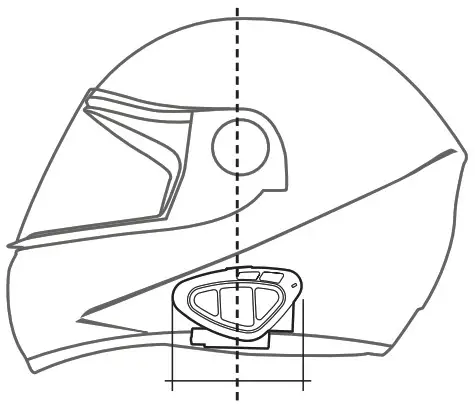 MIDLAND BT Mini Comunication System Single Pack - MOUNTS