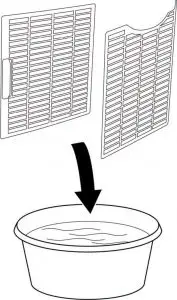 FIG 28 Cleaning the air filter