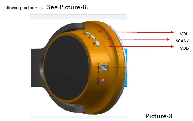 Source H-RF801 2.4G Wireless Headphone fig 6