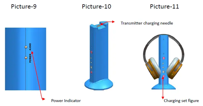Source H-RF801 2.4G Wireless Headphone fig 7