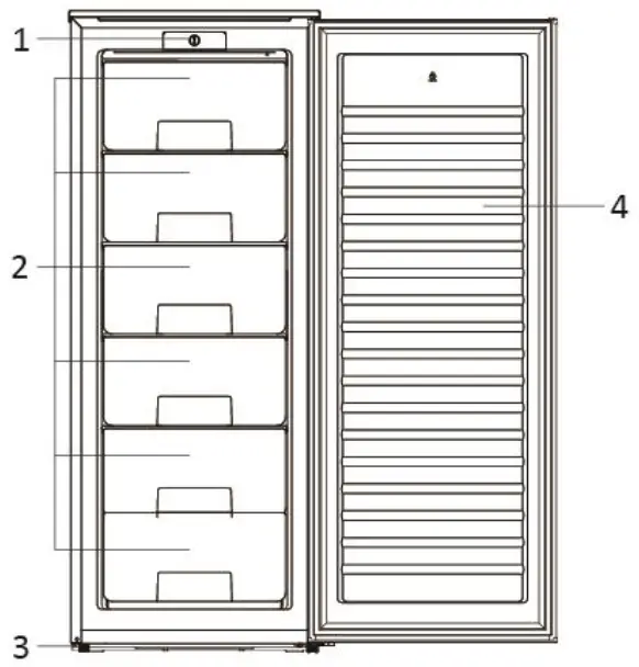 BestMatic SDF 126339 5 Freestanding Freezer - EQUIPMENT