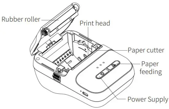 clabel CT-220B Portable Thermal Label Printer - cover