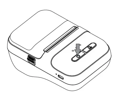 clabel CT-220B Portable Thermal Label Printer - power