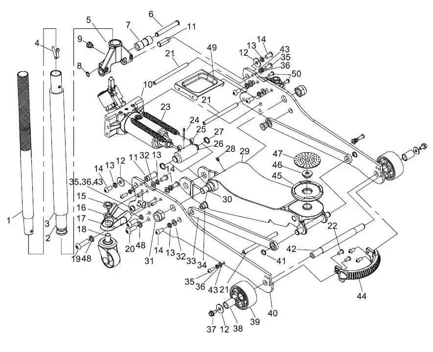 KINCROME K12162 Hydraulic Garage Jacks 10