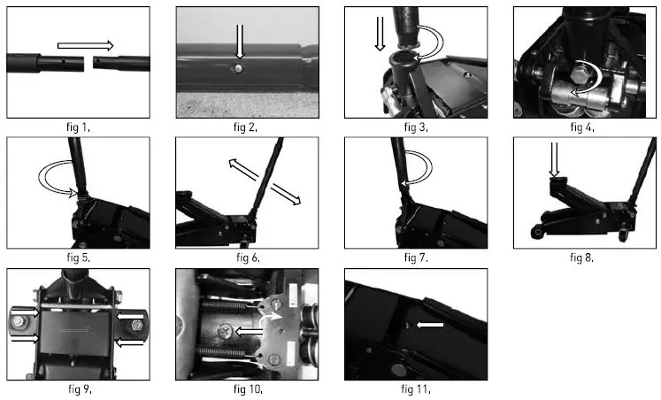 KINCROME K12162 Hydraulic Garage Jacks 7