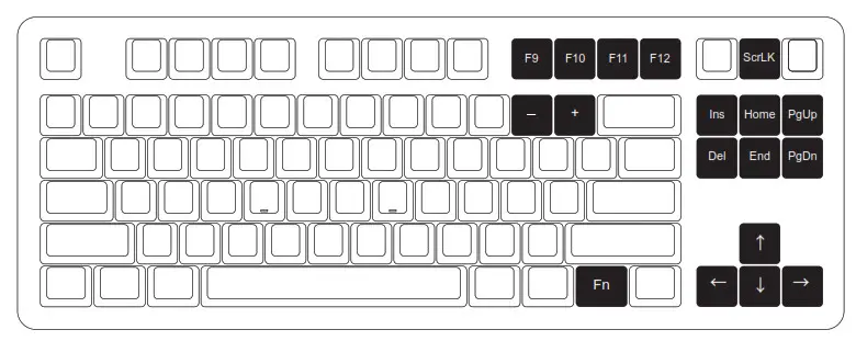 AKKO Sakura Jelly Acrylic Mechanical Keyboard - Backlight Settings