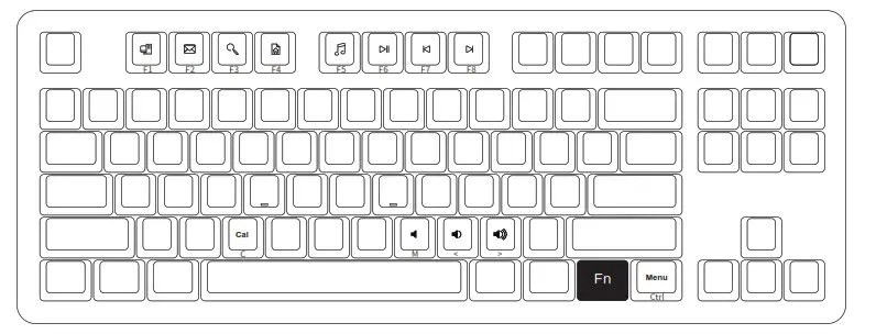 AKKO Sakura Jelly Acrylic Mechanical Keyboard - fig