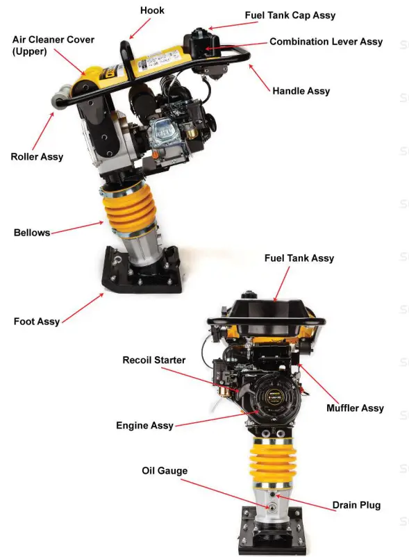 Baumer AG Hand guided Rammer - Diagram