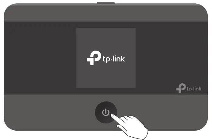 tp link M73504G LTE Advanced Mobile Wi Fi Device - Power