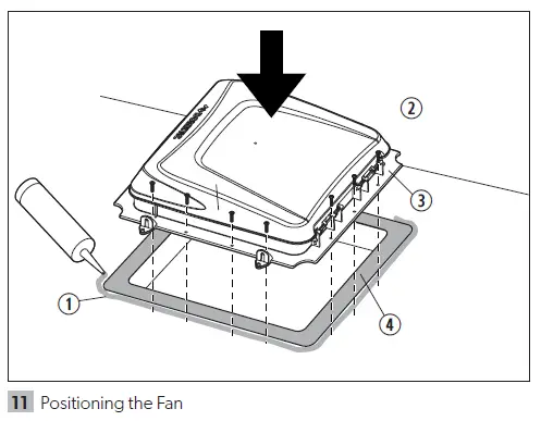 DOMETIC Fan-Tastic Vent 1400-12