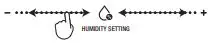 Breville Smart Dry Dehumidifier & Dry Plus - HUMIDITY SETTING