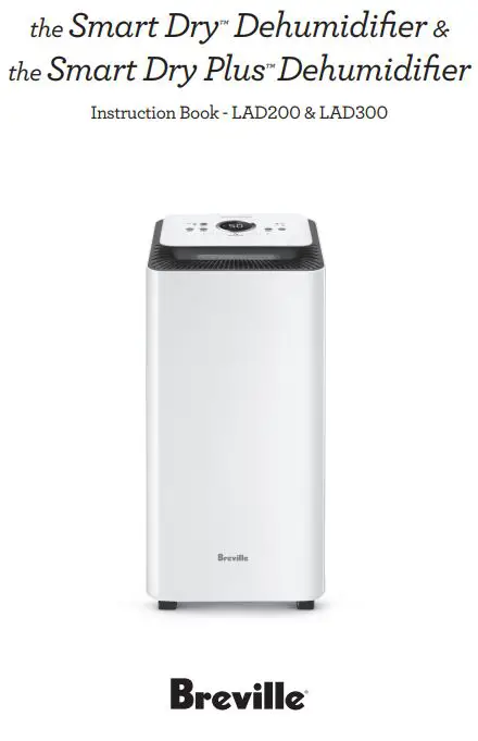 Breville Smart Dry Dehumidifier & Dry Plus