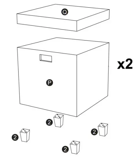 GYMAX GYM03930 Rattan Stool Set Of 2 - figure 4