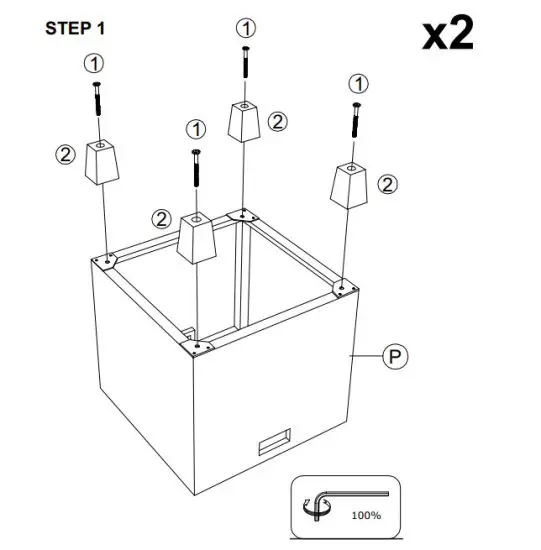 GYMAX GYM03930 Rattan Stool Set Of 2 - figure 7