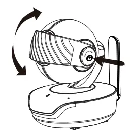 oricom OBH36T 5 Inch Smart HD Touchscreen Nursery Pal Premium Baby Monitor - Privacy Protector