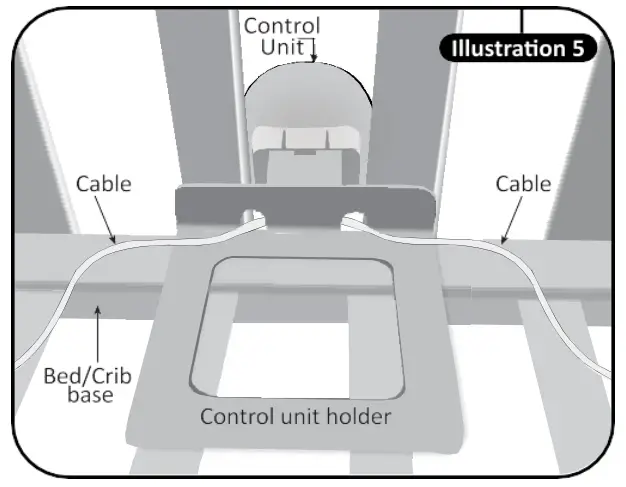 Hisense ISO 12485 Babysense Connect Safe Sleep Infant Breathing Monitor - Installation 5